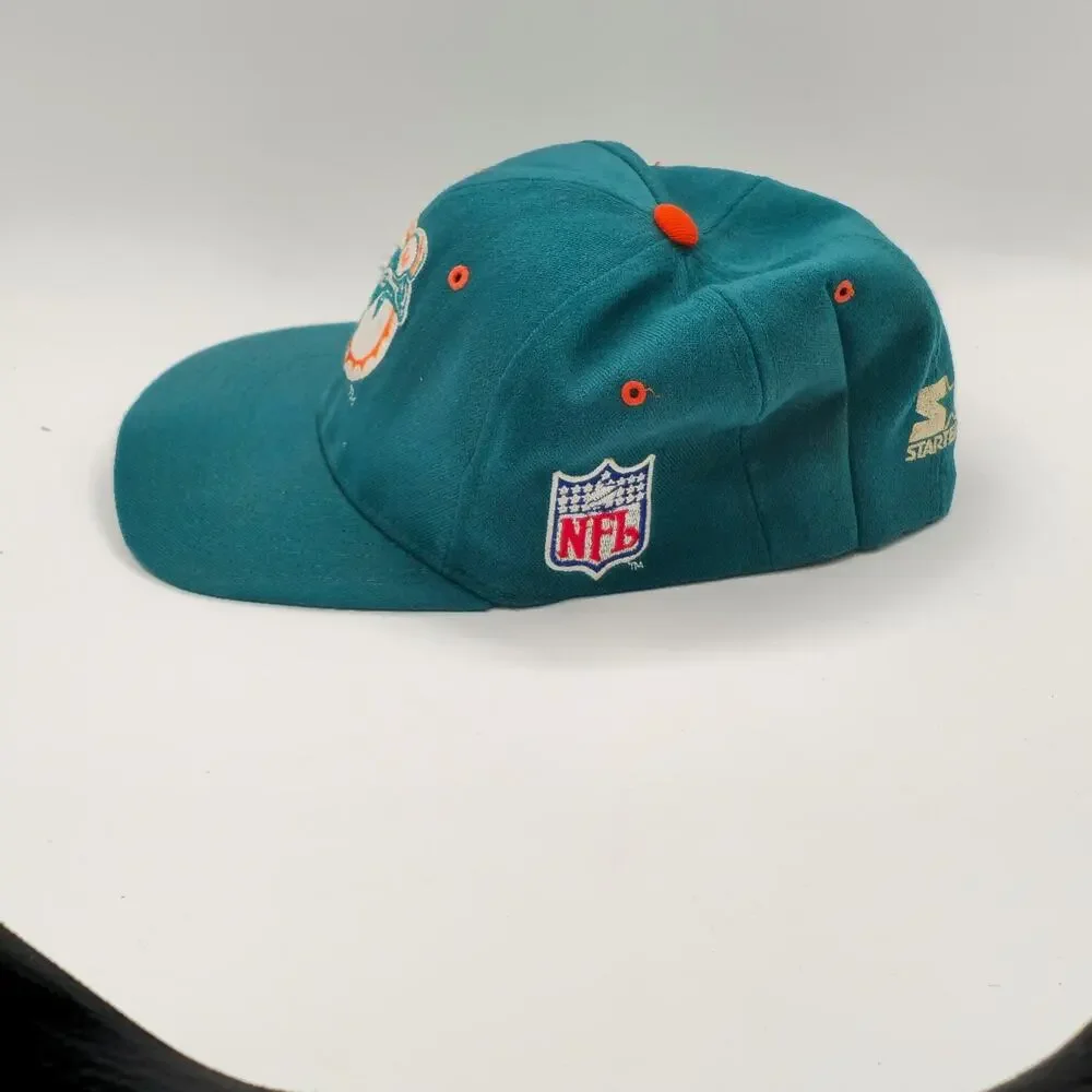 VINTAGE 90S MIAMI DOLPHINS STARTER HAT‎